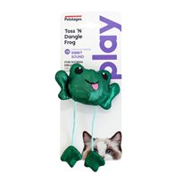 Kattleksak Petstages Toss N´Dangle Frog