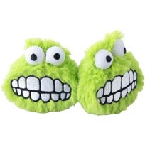ROGZ PLUSH FLUFFY GRINZ 2-PACK GRÖN