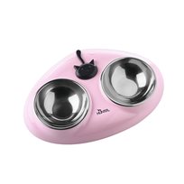 HUNTER Moulins kattmatbar melamin rosa