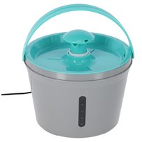 Vattenfontän Grå/turkos 1,6L