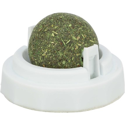 Catnipboll med hållare