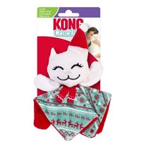 Kattleksak KONG Julleksak Crackles Santa Kitty Multicoloured