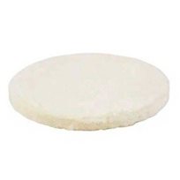 Bottenplatta rund 40cm Gräddvit
