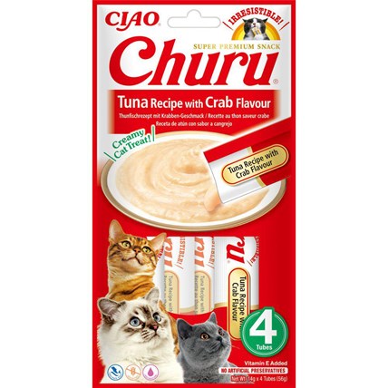 Kattgodis Churu Cat Tuna Withcrab