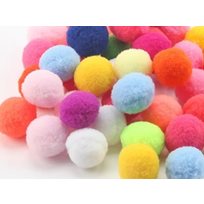Kattleksak mini pompom mix