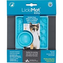 Lickimat Kattunge blå