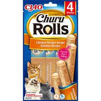 Kattgodis Churu Cat Rolls Chicken Wrap Chicke