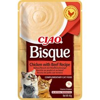 Kattgodis Churu Bisque med kyckling och oxkött
