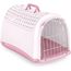Transportbur Linus Open Rosa
