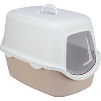 kattlåda Vico blush/vit