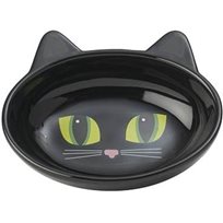 Keramikskål Frisky Kitty Black