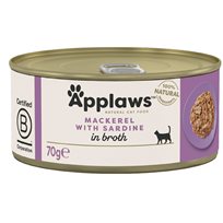 Kattfoder Applaws konserv MACKEREL + SARDINE