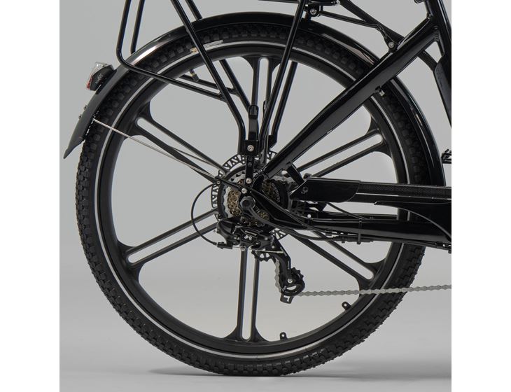 Hjul Bakhjul 26" med motor Rak Magnesium/Aluminium Flex