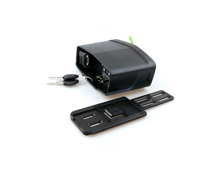 Belysning Batteriholder inkl. lås og nøgler (lampe)