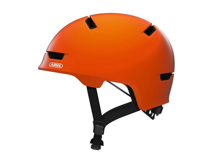Hjelm Scraper 3.0 Kid Skinnende Orange (M)