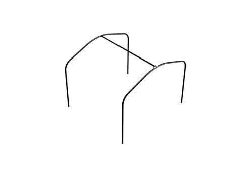Canopy Bows incl. Center Pole Square