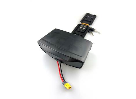 Batterihållare inkl, lås och nycklar (Flex)