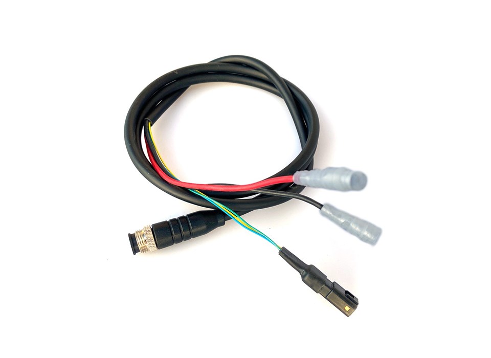 Kabel från kontrollbox till batteri Delight (hane)