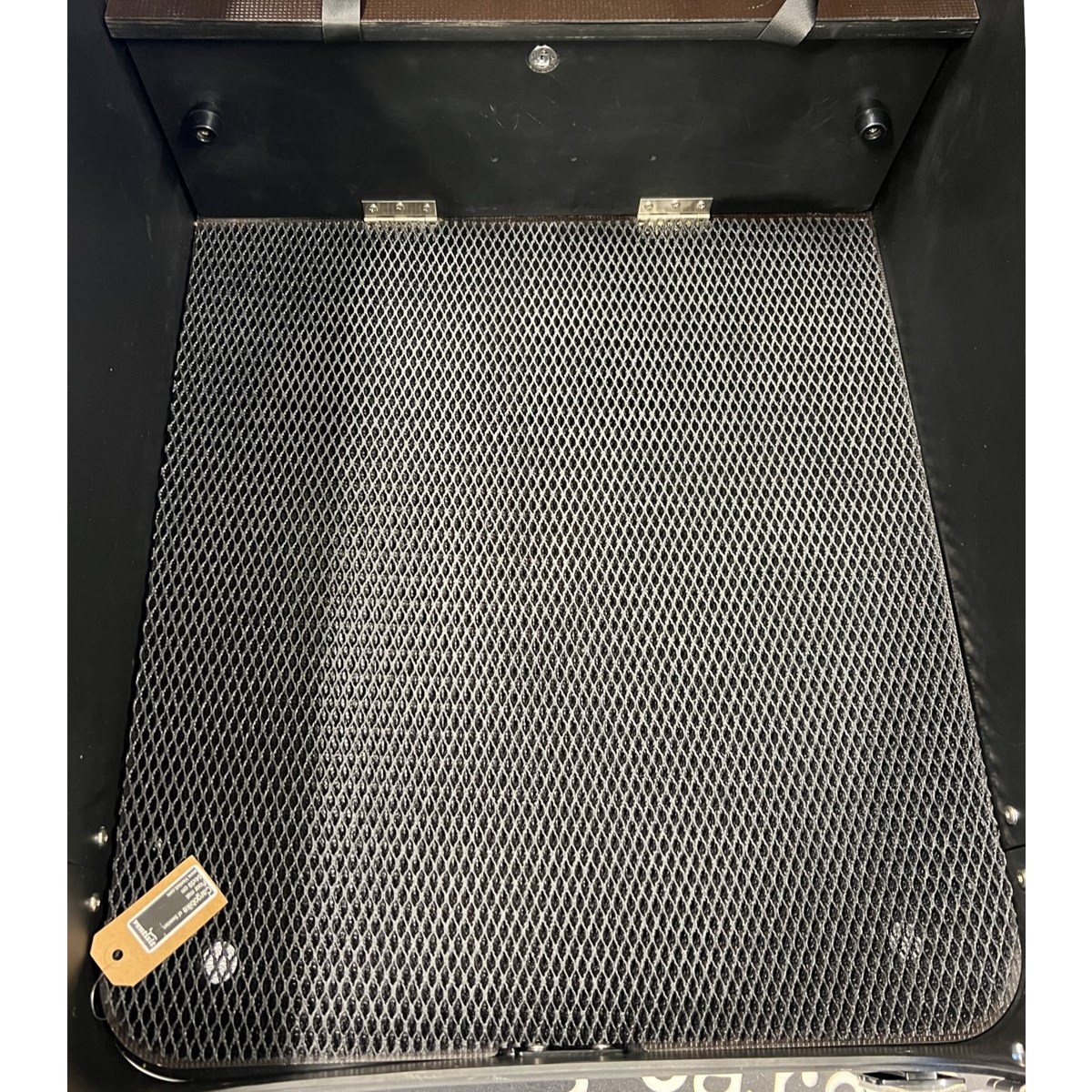 Matta till låda för lådcykel