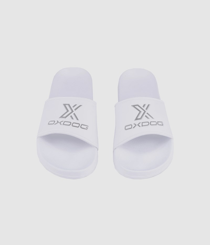 Offcourt Slide Sandal White