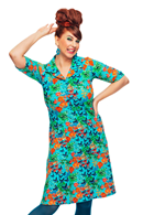 Monica dress Fjärilar