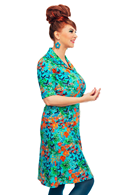Monica dress Fjärilar