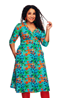 Vera dress Fjärilar