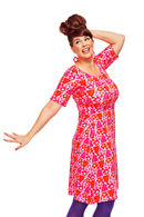 Magda dress Fridfull Rosa