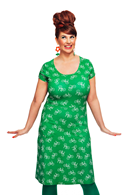 Asta dress Cykeltur Grön