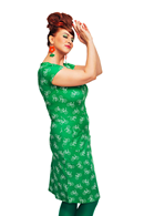 Asta dress Cykeltur Grön