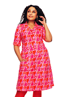 Monica dress Fridfull Rosa