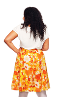 Sonja skirt Dag Orange