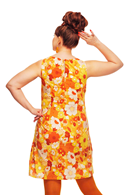 Rut dress Dag Orange