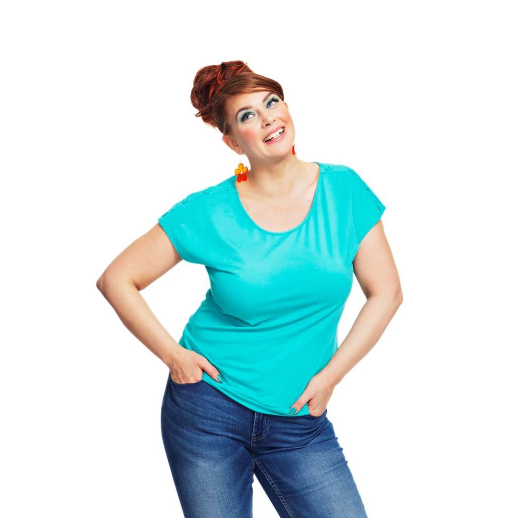 Cissi och Selma Ylva top Turkos | Bright blue boat neck summer blouse in viscose