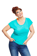 Cissi och Selma Ylva top Turkos | Bright blue boat neck summer blouse in viscose