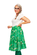 Solbritt skirt Ogräs Grön