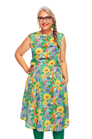 Malin dress Illusion Färgglad