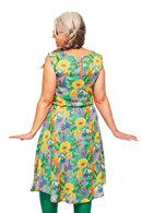 Malin dress Illusion Färgglad