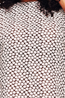 Rut klänning Petit Brun | Småblommig chic sommarklänning