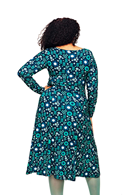 Helga dress Nostalgi Turkos