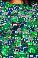 Kajsa dress Vår gata grön