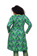 Kajsa dress Vår gata grön