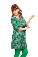 Cissi och Selma Doris dress Vår gata grön