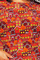 Doris klänning Vår gata orange