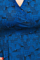 Vera dress Stockholm Blå