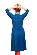 Vera dress Stockholm Blå