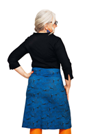 Majken skirt Stockholm Blå