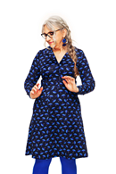 Viveca dress Paraply Blå