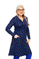 Viveca dress Paraply Blå