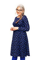 Kajsa dress Paraply Blå